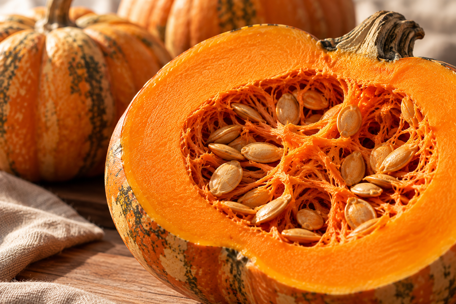 Proprietà della Zucca: nutrimento e longevità in Autunno